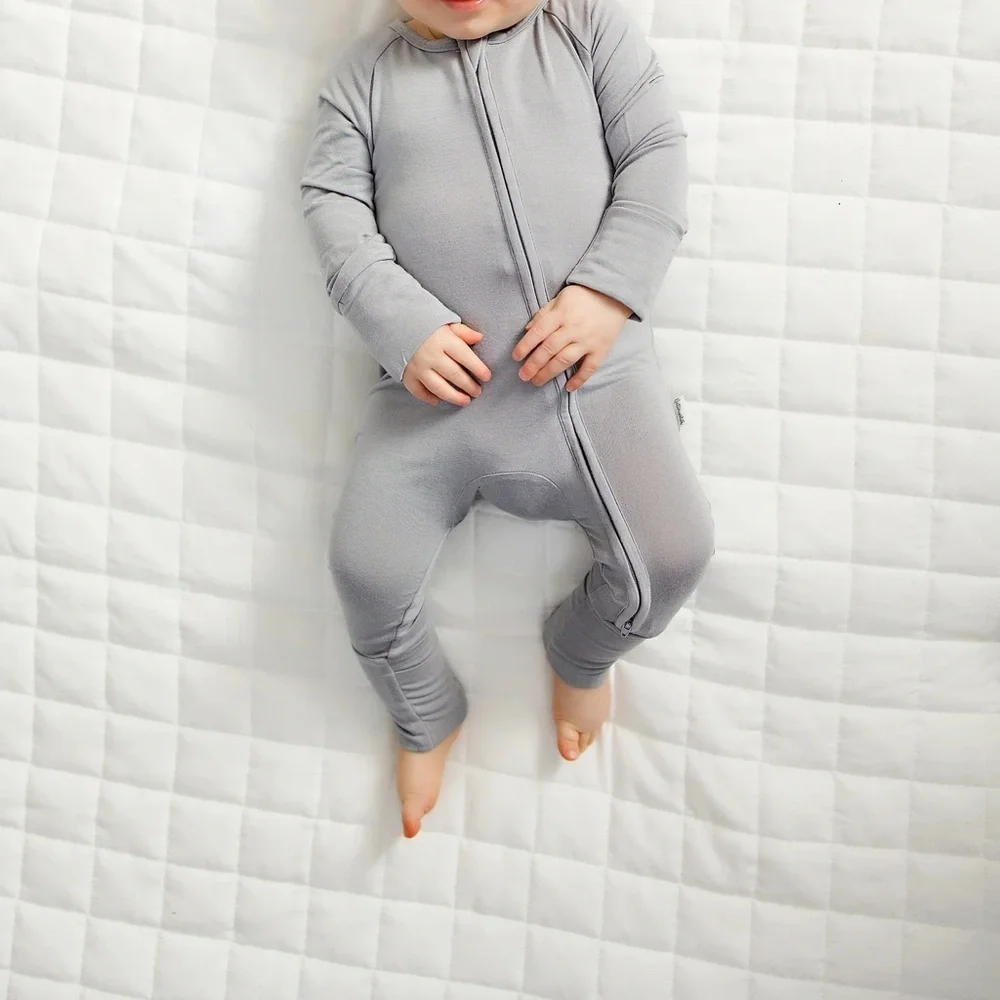 KYTE Baby Blue/Gray Preloved at Cozy 18-24 Mnths Kids One Piece